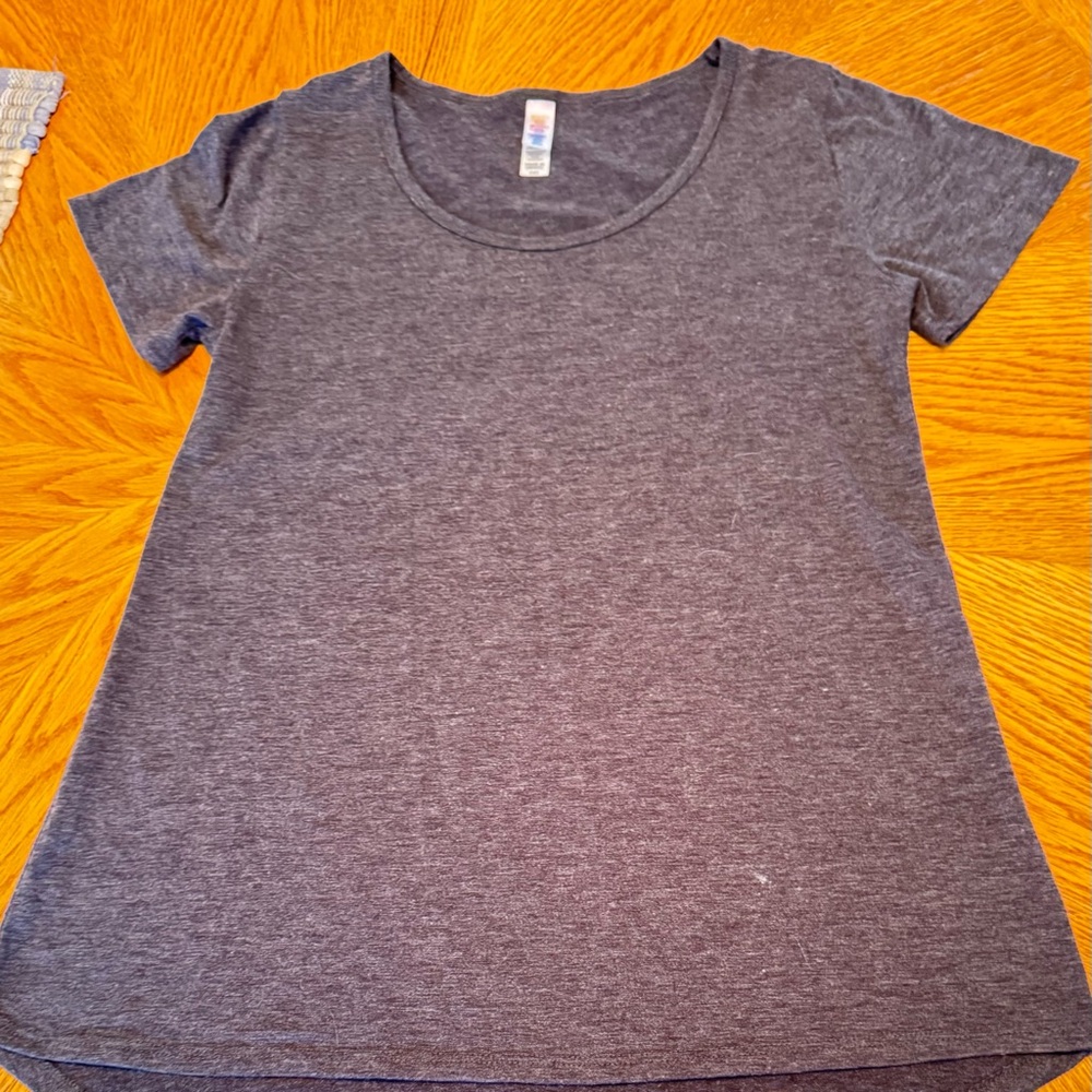 LuLaRoe Extra X Small Classic T Tee Top Shirt Solid Grey Shirt Major Unicorn XXS